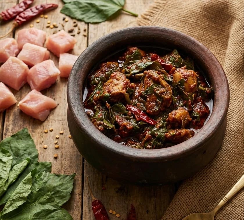 Gongura Chicken
