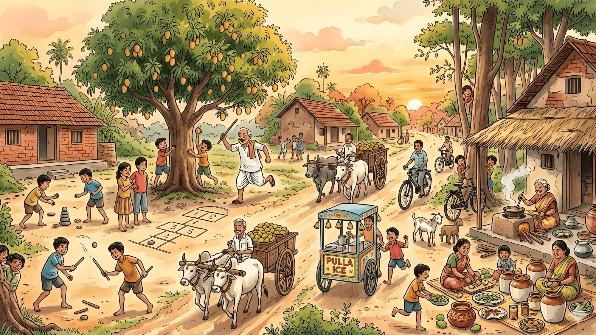 Outdoor plants collection